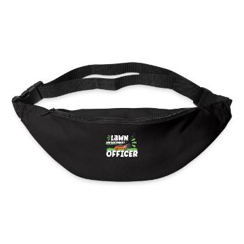 Gartenpflanzen Gärtner Rasenmähen Laubbläser - Gürteltasche - Schwarz - Vorne