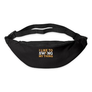 Dirt Fishing - I Like To Swing My Thing - Gürteltasche - Schwarz - Vorne