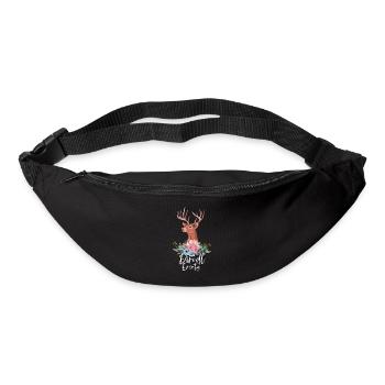 Dirndl Ersatz - Gürteltasche - Schwarz - Vorne