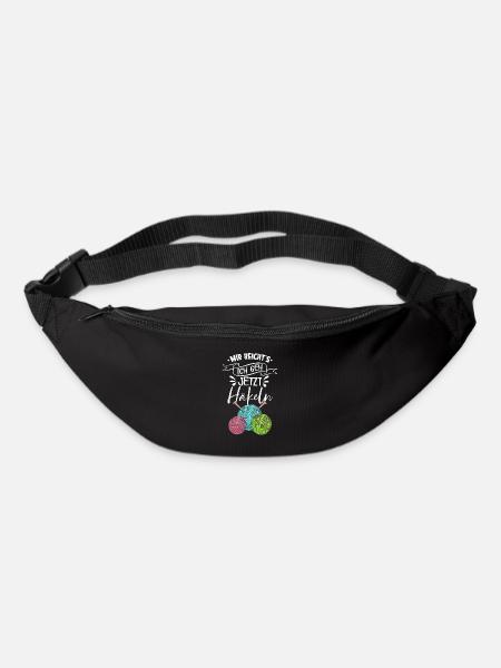 Häkeln - Gürteltasche - Schwarz