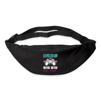 Gamer Jeux Vidéo Sœur 2022 - Sac banane - noir - Devant