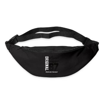 1967 Vintage Anniversaire Vintage Cadeau Rétro - Sac banane - noir - Devant