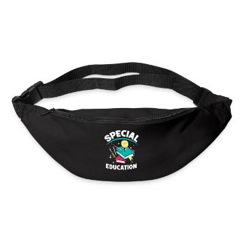 Sonderpädagogik Lehrer Beruf Sonderpädagoge - Gürteltasche - Schwarz - Vorne
