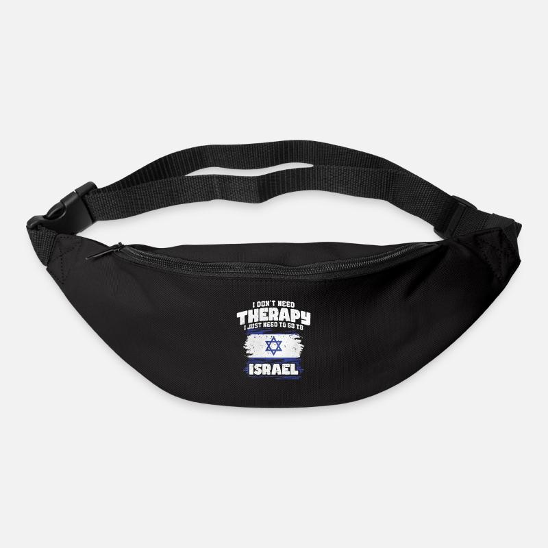 Israel - Gürteltasche - Schwarz