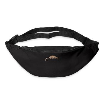 Schuppentier Pangolin Schuppen bedrohtes Tier - Gürteltasche - Schwarz - Vorne