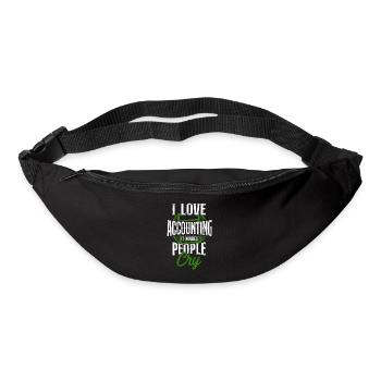 Comptable Comptable Comptable Comptabilité - Sac banane - noir - Devant