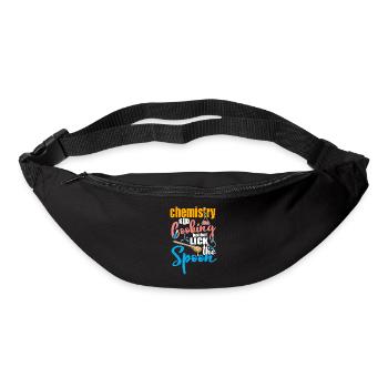 Chemistry is like cooking Funny chemist gift - Bum bag - black - Front