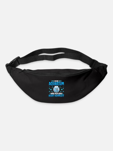 Aquarianer - Gürteltasche - Schwarz