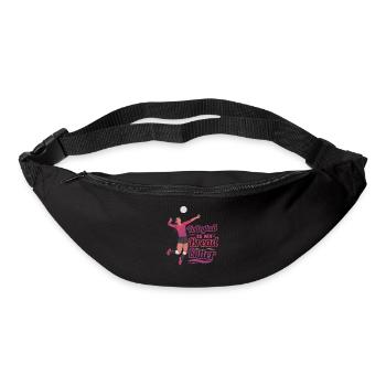 Volleyball Beach Volleyball Gift Beach - Bum bag - black - Front