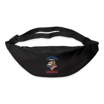 Truck Driver Trucker Truck Driver Driver - Bum bag - black - Front