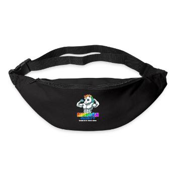Vater Einhorn Security Papa - Ärgere Nicht Meine - Gürteltasche - Schwarz - Vorne