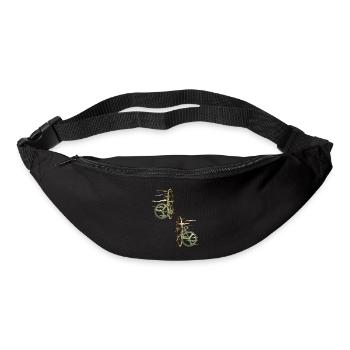 Fahrrad Portal Teleporter Beamer - Gürteltasche - Schwarz - Vorne