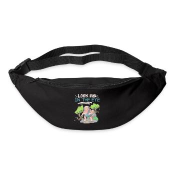Cyclops, zombie, zombie monster, funny saying - Bum bag - black - Front