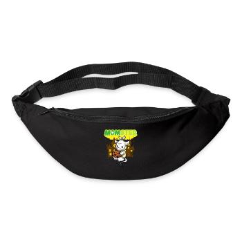 Momster Monster Maman Effrayant Halloween Mommy Costume - Sac banane - noir - Devant