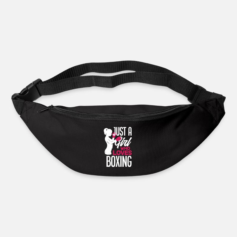 Funny Boxing Boxer Gift - Bum bag - black