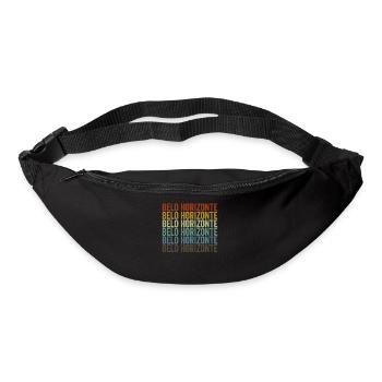 Belo Horizonte Brazil Retro Vintage - Bum bag - black - Front