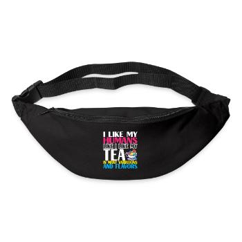 Pansexual LQBTQ - Bum bag - black - Front