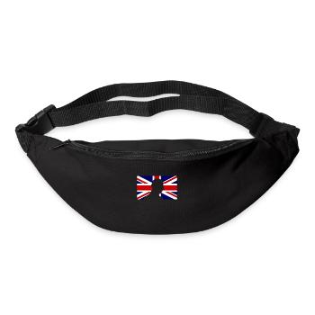 König der britischen Königsfamilie Karl III. Lang lebe es - Gürteltasche - Schwarz - Vorne