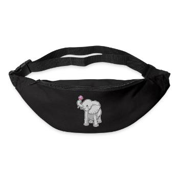 Elephant lollipops - Bum bag - black - Front