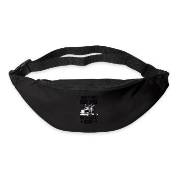 Lkw-fahrer Lkw-fahrer Fernfahrer - Gürteltasche - Schwarz - Vorne