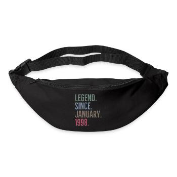 Legend Since January 1998 - Bum bag - black - Front