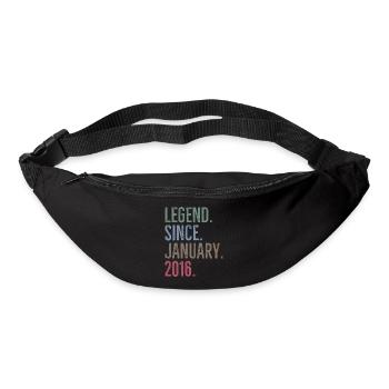 Légende depuis janvier 2016 - Sac banane - noir - Devant