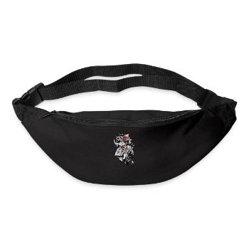 Geisha I Japan Mädchen Anime Motiv für Japanische - Gürteltasche - Schwarz - Vorne