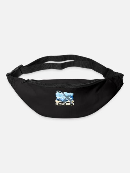 Plesiosaurus Dinosaur - Gürteltasche - Schwarz
