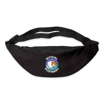 Chemise de nuit officielle Cochon d’Inde - Sac banane - noir - Devant