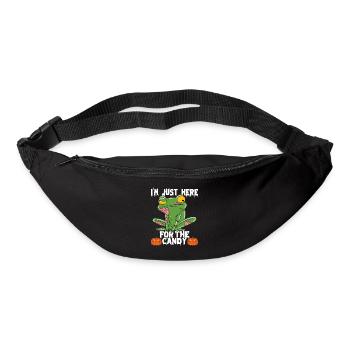 Halloween I'm Just Here For The Candy - Gürteltasche - Schwarz - Vorne