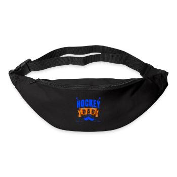 Hockey Dad Awesome Cool Dad Designs T-Shirt - Bum bag - black - Front