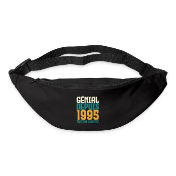 Génial depuis 1995 - Sac banane - noir - Devant
