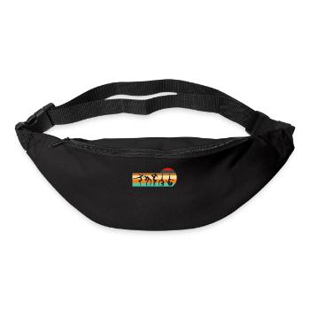 Retro Turnen Handstand Training Gymnastik - Gürteltasche - Schwarz - Vorne