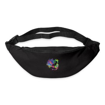 Summer Flying Surfer Colorful - Bum bag - black - Front