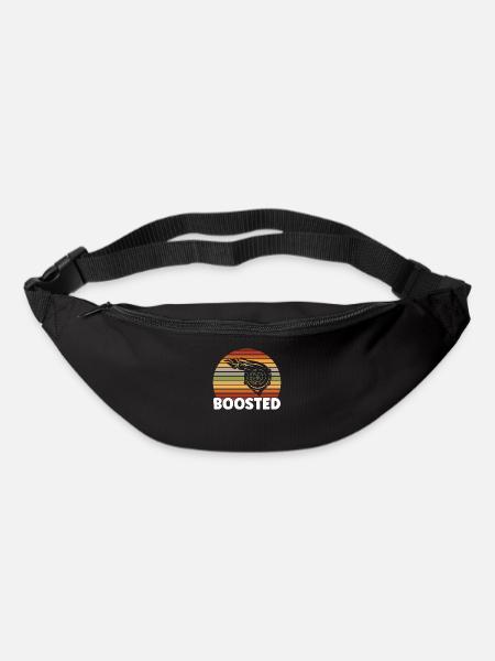 Turbolader Auto Vintage Boosted Tuning - Gürteltasche - Schwarz