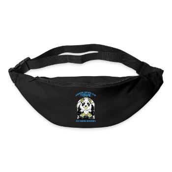 Others go to therapy I go gambling video - Bum bag - black - Front