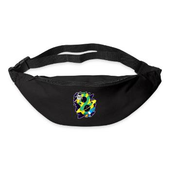 Junge 8 Jahre alt - 8. Geburtstag Geschenk - Gürteltasche - Schwarz - Vorne