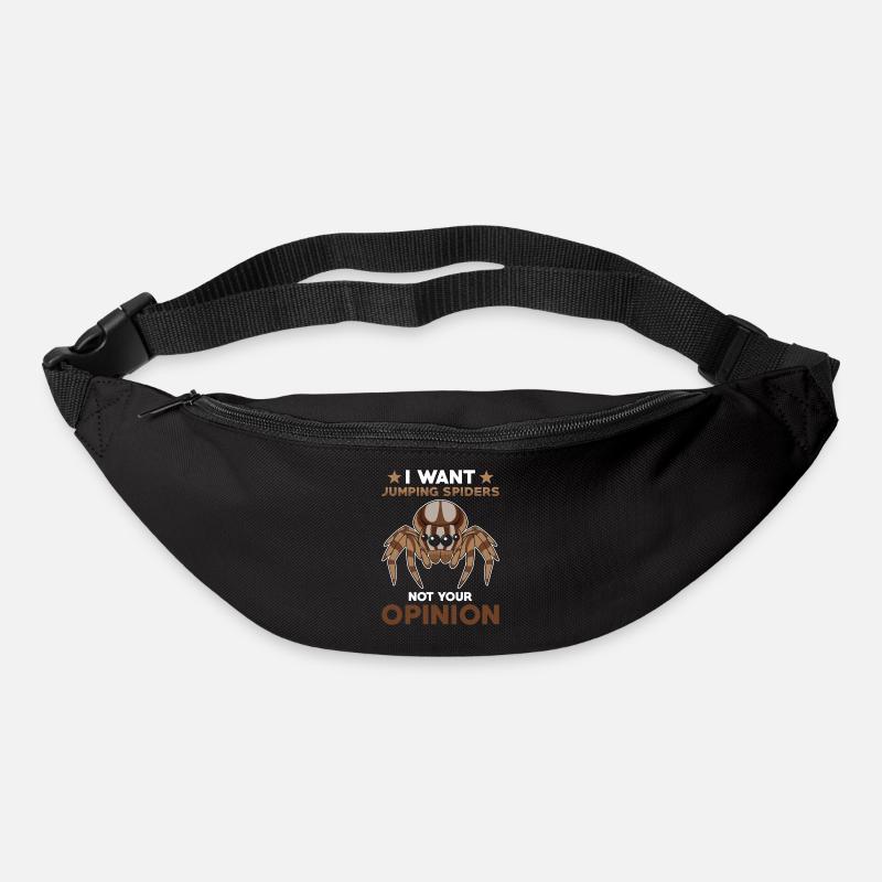 Dicton Jumping Spider - Sac banane - noir