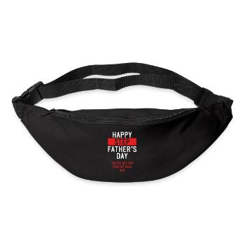 Alles Gute Zum Stiefvatertag - Gürteltasche - Schwarz - Vorne