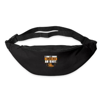I Don't Snore I Dream I'm A Funny Go-Karting für - Gürteltasche - Schwarz - Vorne