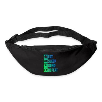 Ski Jumping Freestyle Ski Slopestyle Damen - Gürteltasche - Schwarz - Vorne