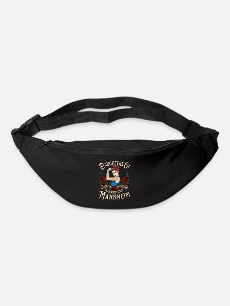 Mannheim Frau Geschenk daughters of Mannheim - Gürteltasche - Schwarz