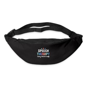 Speech Therapy Every Word Counts - Gürteltasche - Schwarz - Vorne