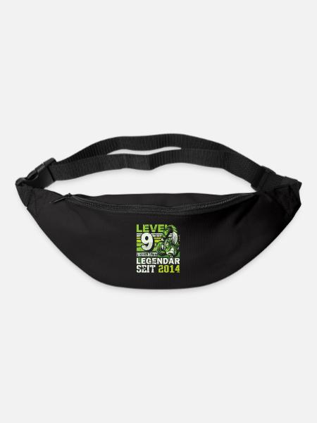 Level 9 freigeschaltet legendär seit 2014 - Gürteltasche - Schwarz