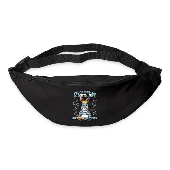 Zocken Reichet mir den Controller Gaming - Gürteltasche - Schwarz - Vorne