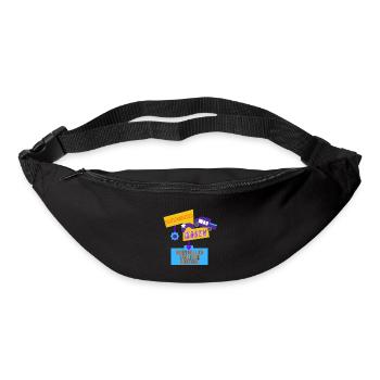 Kontrollen tägliche Routine - Gürteltasche - Schwarz - Vorne