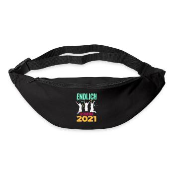Endlich Geschieden 2021 Scheidungsparty - Gürteltasche - Schwarz - Vorne