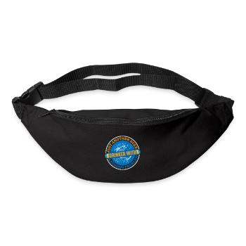 Juste un autre buveur de bière avec un problème de pêche - Sac banane - noir - Devant