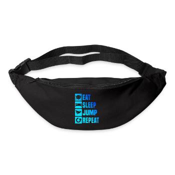 Course libre femme hommes Course libre Free Runner - Sac banane - noir - Devant