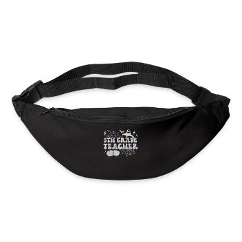 5th Grade Teacher Halloween Fifth Grade Crew Gift - Bum bag - black - Front